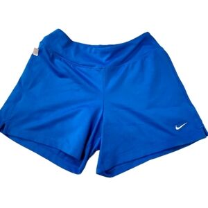 Nike shorts with attached short liners underneath